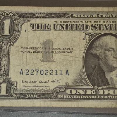 Sale Photo Thumbnail #90: 1957A $1 Silver Certificate Fair Condition