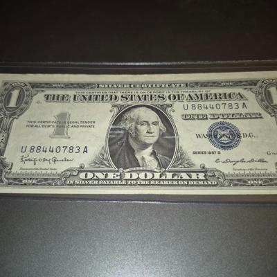 Sale Photo Thumbnail #94: 1957B Silver Certificate Good Condition