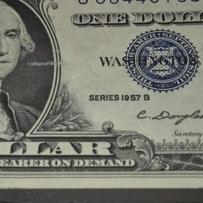 Sale Photo Thumbnail #95: 1957B Silver Certificate Good Condition