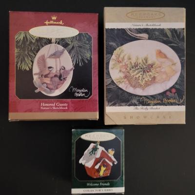 Sale Photo Thumbnail #113: 1995-1999 Hallmark Ornaments Designed by Marjolein Bastin, Sharon Pike (Miniature Ornament)