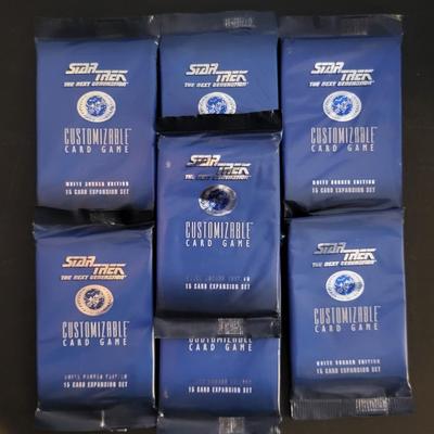 Sale Photo Thumbnail #125: Star Trek Customizable Card Game White Border Edition 15 Card Expansion Set