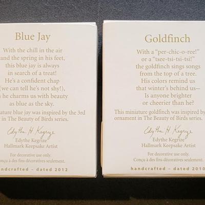 Sale Photo Thumbnail #134: 1993-2012 Hallmark Ornaments Designed by Bastin, Kegrize Minitures (peek-a-boo tree has tear in box as pictured)