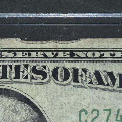 Sale Photo Thumbnail #178: 1934B $10 Bill