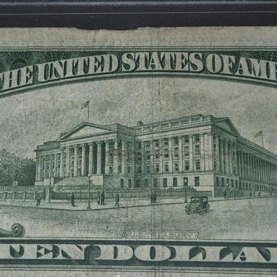 Sale Photo Thumbnail #183: 1934B $10 Bill