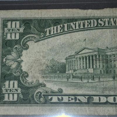 Sale Photo Thumbnail #181: 1934B $10 Bill