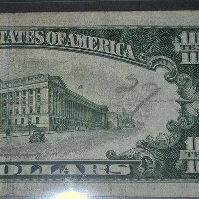 Sale Photo Thumbnail #180: 1934B $10 Bill
