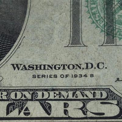 Sale Photo Thumbnail #177: 1934B $10 Bill