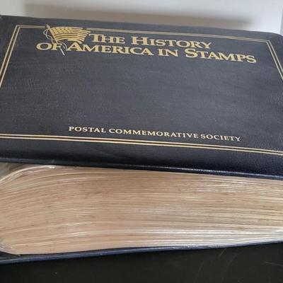 Sale Photo Thumbnail #186: The History Of America In Stamps Postal Commemorative Society 
(75 Pages)