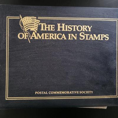 Sale Photo Thumbnail #185: The History Of America In Stamps Postal Commemorative Society 
(75 Pages)
