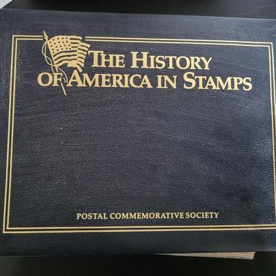 Sale Photo Thumbnail #195: The History Of America In Stamps Postal Commemorative Society 
(75 Pages)