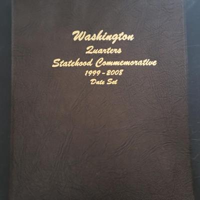 Sale Photo Thumbnail #204: Washington Quarters Statehood Commerative 1999-2008 Date Set