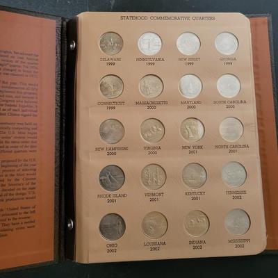 Sale Photo Thumbnail #198: Washington Quarters Statehood Commerative 1999-2008 Date Set