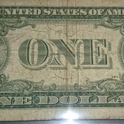 Sale Photo Thumbnail #302: 1935 G $1 Silver Certificate, no "in god we trust" motto on back