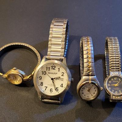 Sale Photo Thumbnail #345: Sharp Watches (Untested Needs Batteries)
