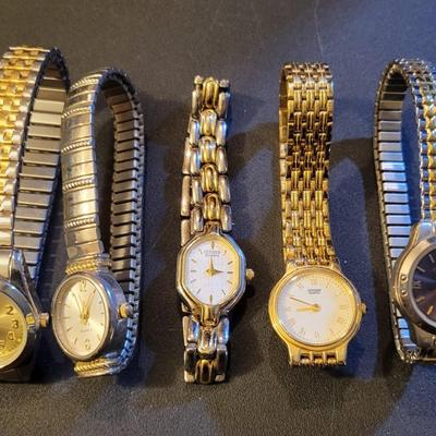 Sale Photo Thumbnail #401: Citizen, Rumours Quartz Watches (Untested Needs Batteries)