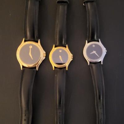 Sale Photo Thumbnail #412: Movado Watches (Untested Needs Batteries)