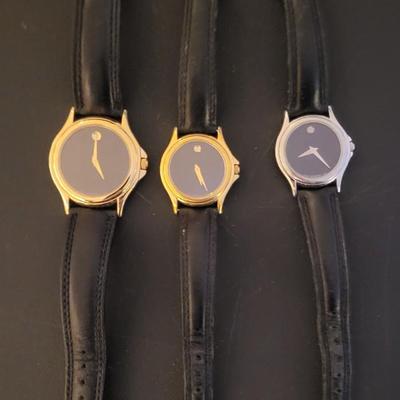 Sale Photo Thumbnail #402: Movado Watches (Untested Needs Batteries)
