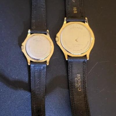 Sale Photo Thumbnail #407: Movado Watches (Untested Needs Batteries)