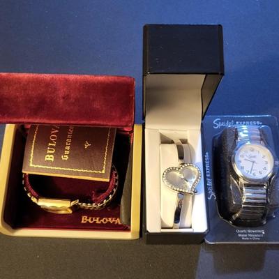 Sale Photo Thumbnail #442: Bulova 10K Gold Filled, Speidel Watches (Untested Needs Batteries