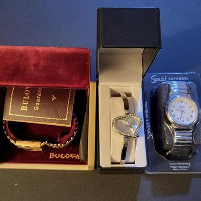 Sale Photo Thumbnail #429: Bulova 10K Gold Filled, Speidel Watches (Untested Needs Batteries
