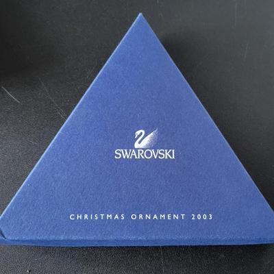 Sale Photo Thumbnail #528: 2003 Swarovski Snowflake Christmas Ornament