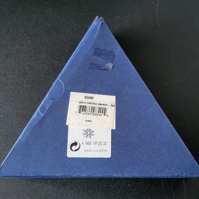 Sale Photo Thumbnail #529: 2003 Swarovski Snowflake Christmas Ornament