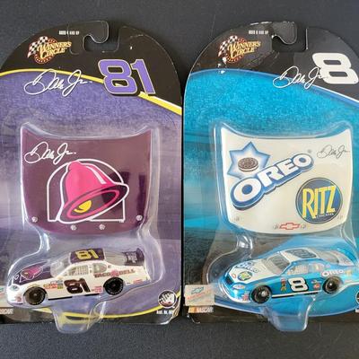 Sale Photo Thumbnail #717: Dale Earnhardt Jr Winners Circle (Has crease in package as pictured)