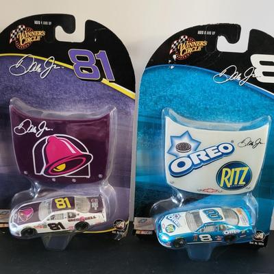 Sale Photo Thumbnail #706: Dale Earnhardt Jr Winners Circle (Has crease in package as pictured)