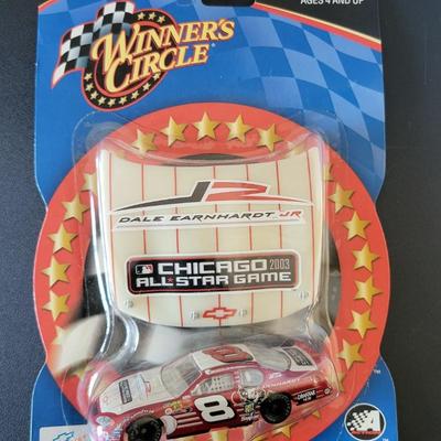 Sale Photo Thumbnail #724: Dale Earnhardt Jr Winners Circle (has crease in package as pictured)