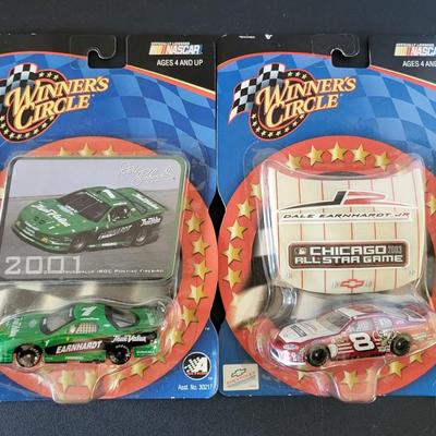 Sale Photo Thumbnail #729: Dale Earnhardt Jr Winners Circle (has crease in package as pictured)