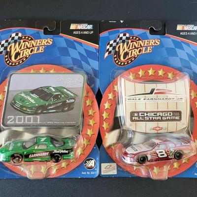 Sale Photo Thumbnail #718: Dale Earnhardt Jr Winners Circle (has crease in package as pictured)