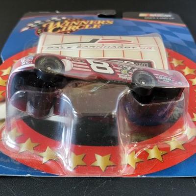 Sale Photo Thumbnail #726: Dale Earnhardt Jr Winners Circle (has crease in package as pictured)