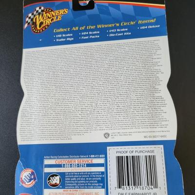 Sale Photo Thumbnail #727: Dale Earnhardt Jr Winners Circle (has crease in package as pictured)
