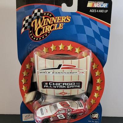 Sale Photo Thumbnail #725: Dale Earnhardt Jr Winners Circle (has crease in package as pictured)