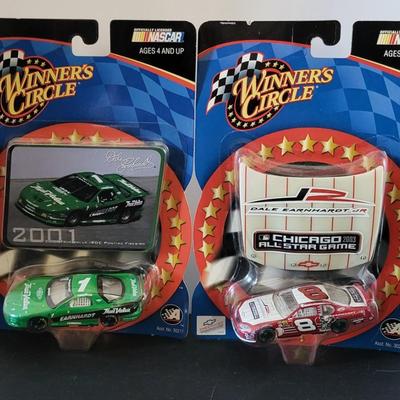 Sale Photo Thumbnail #719: Dale Earnhardt Jr Winners Circle (has crease in package as pictured)
