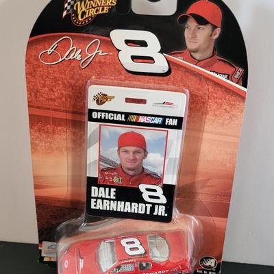 Sale Photo Thumbnail #740: Dale Earnhardt Jr Winners Circle (has crease in package as pictured)