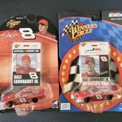 Sale Photo Thumbnail #737: Dale Earnhardt Jr Winners Circle (has crease in package as pictured)