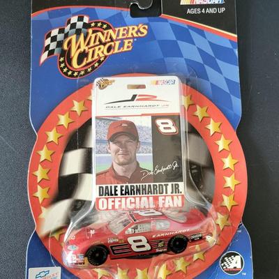 Sale Photo Thumbnail #741: Dale Earnhardt Jr Winners Circle (has crease in package as pictured)