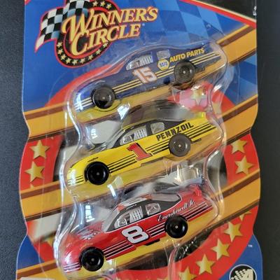 Sale Photo Thumbnail #736: Nascar Winners Circle (has some creases in package as pictured)