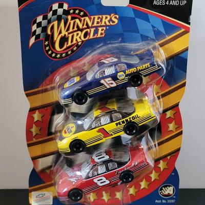 Sale Photo Thumbnail #731: Nascar Winners Circle (has some creases in package as pictured)