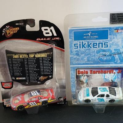 Sale Photo Thumbnail #748: Dale Earnhardt Jr Sikkens Limited Edition & Winners Circle (slight crease in right corner as pictured)