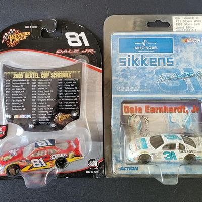 Sale Photo Thumbnail #759: Dale Earnhardt Jr Sikkens Limited Edition & Winners Circle (slight crease in right corner as pictured)