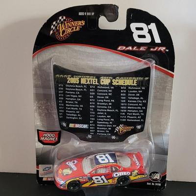 Sale Photo Thumbnail #750: Dale Earnhardt Jr Sikkens Limited Edition & Winners Circle (slight crease in right corner as pictured)