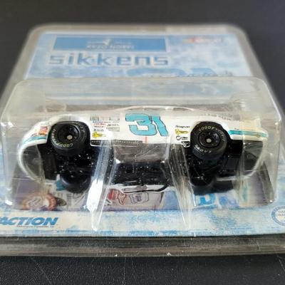 Sale Photo Thumbnail #756: Dale Earnhardt Jr Sikkens Limited Edition & Winners Circle (slight crease in right corner as pictured)