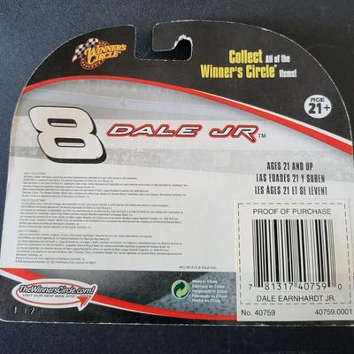 Sale Photo Thumbnail #764: Dale Earnhardt Jr AP Action & Winners Circle ( has crease on top of package as pictured)