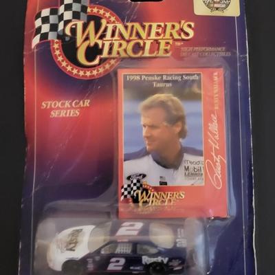 Sale Photo Thumbnail #804: Dale Earnhardt & Rusty Wallace Winners Circle (Both have damage to packages as pictured, are sealed)