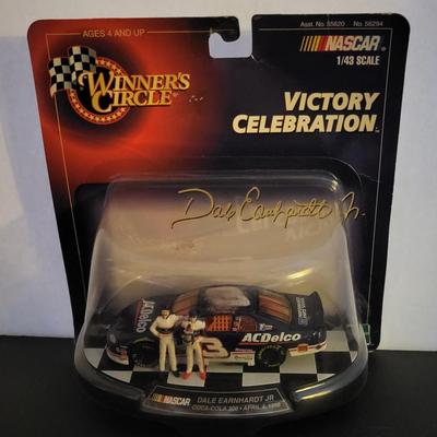 Sale Photo Thumbnail #815: Dale Earnhardt Jr Winners Circle (Has damage to right corner as pictured)