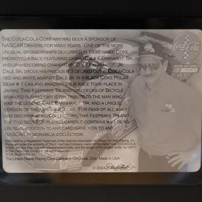 Sale Photo Thumbnail #848: Dale Earnhardt Playing Cards With Collector Tins
