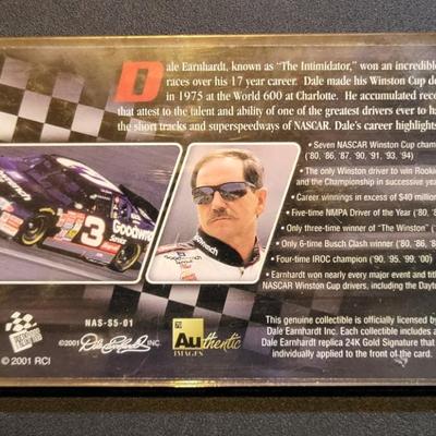 Sale Photo Thumbnail #859: Dale Earnhardt Mini Plaque & Keychains