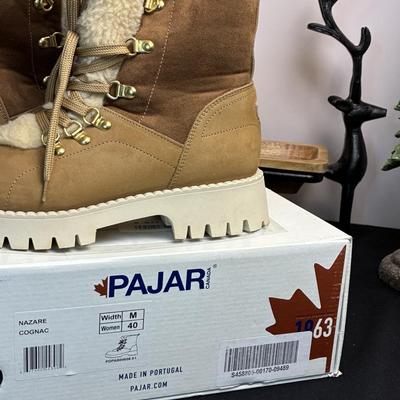 Pajar Women’s Boots Cognac Size 40